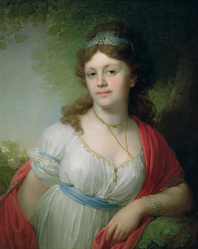 Portrait of E. Temkina, 1798 by Vladimir Lukich Borovikovsky